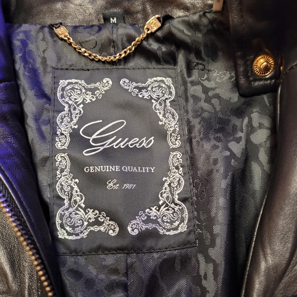 Medium genuine leather jacket - Picture 5 of 8